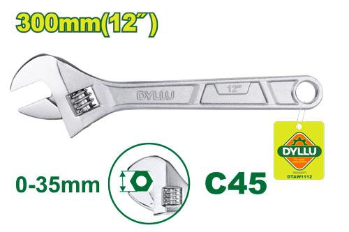 DYLLU DTAW1112 Adjustable Wrench (12")