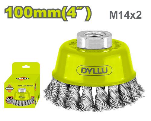 DYLLU DTCE2402 Wire cup brush 100mm(4")