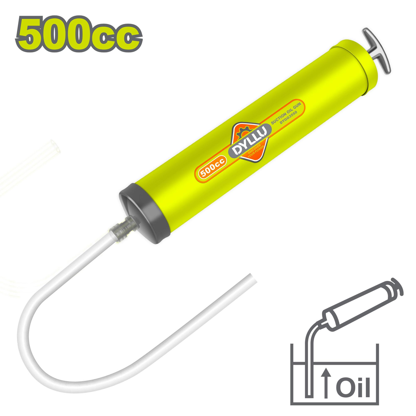 DYLLU DTGG3550 Suction oil gun 500cc