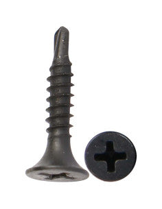 Black Drill Bit Head Screw
