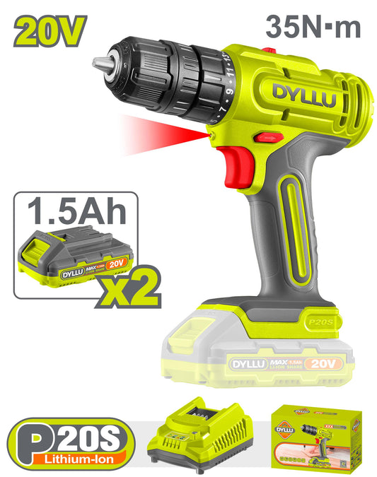 DYLLU DTCDP512 Cordless drill (35N.m)