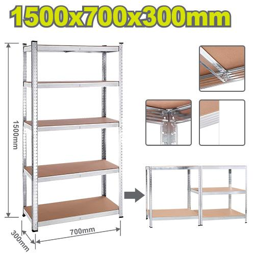 DYLLU  DTTS1A73 5-Tier adjustable storage shelves