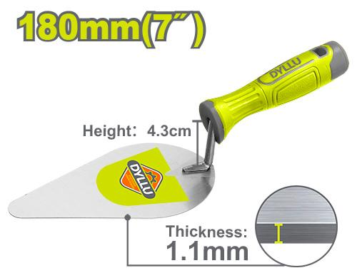 DYLLU DTBT8307 Bricklaying trowel 180mm(7")