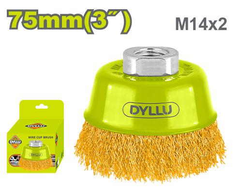 DYLLU DTCE1401 Wire cup brush 75mm(3")