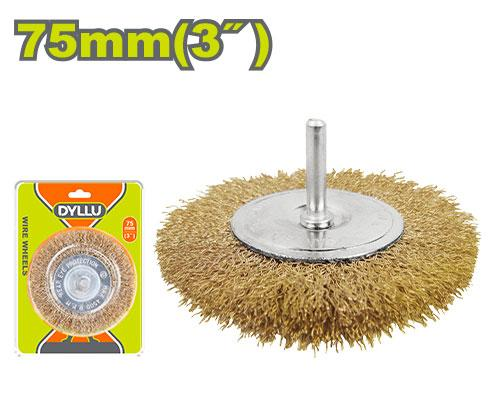 DYLLU DTCE4401 Wire wheels 75mm(3")