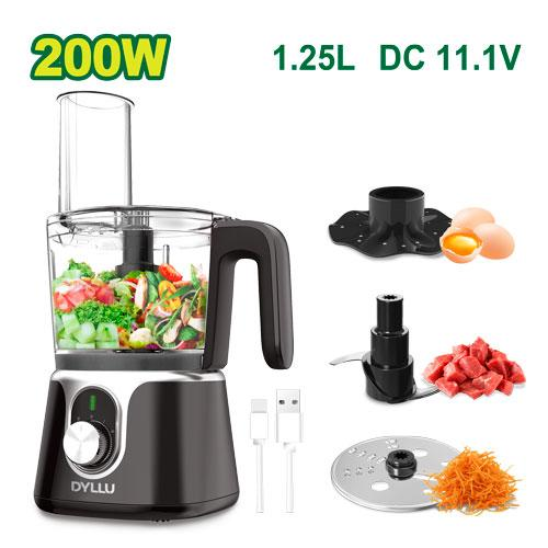 DYLLU DFPK2001 Cordless food processor 200W 1.25L