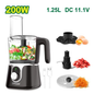 DYLLU DFPK2001 Cordless food processor 200W 1.25L
