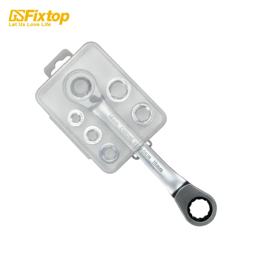Fixtop 12834 Ratchet Wrench 6pcs two-way activity