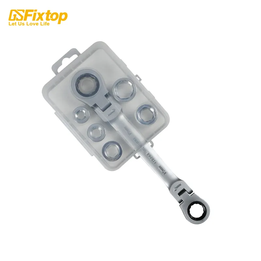Fixtop 12835 Ratchet Wrench 6pcs two-way activity
