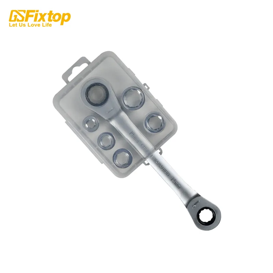 Fixtop 12833 Ratchet Wrench 6pcs unidirectional
