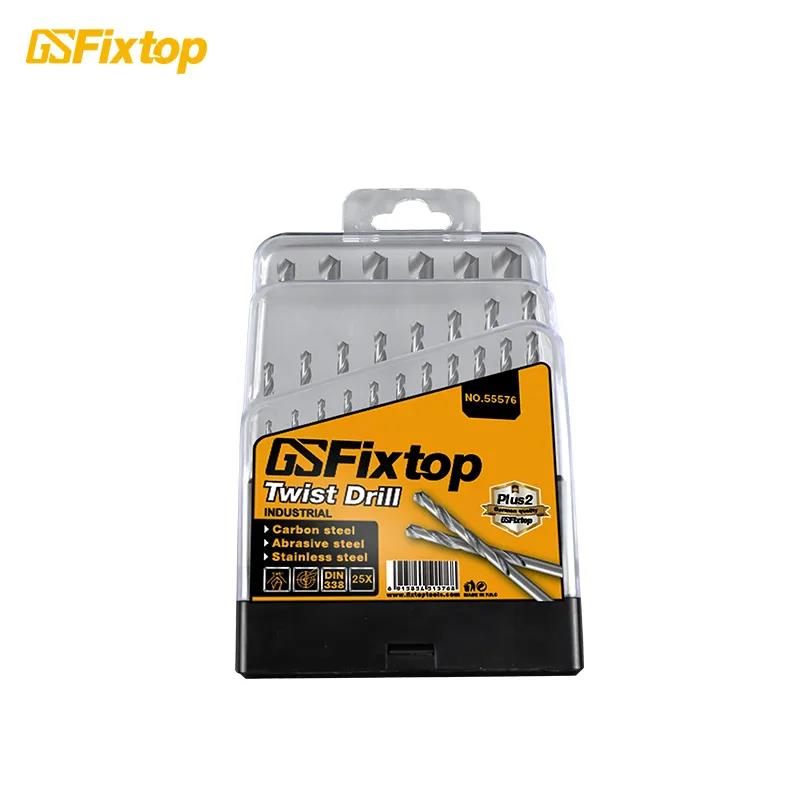 Fixtop 55576 Drill Bit 25 Piece Twist Drill Set